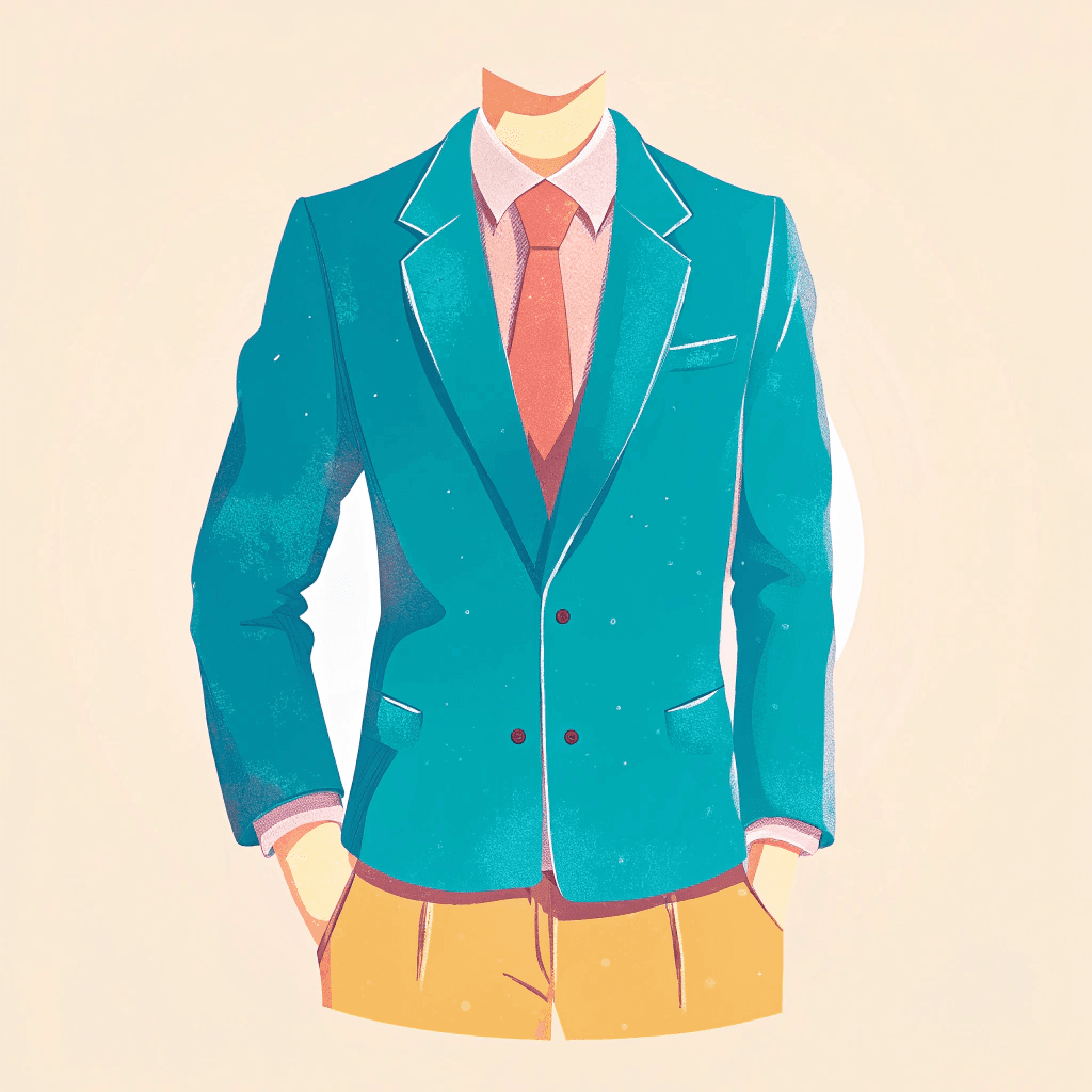 man wearing smart casual clothing
